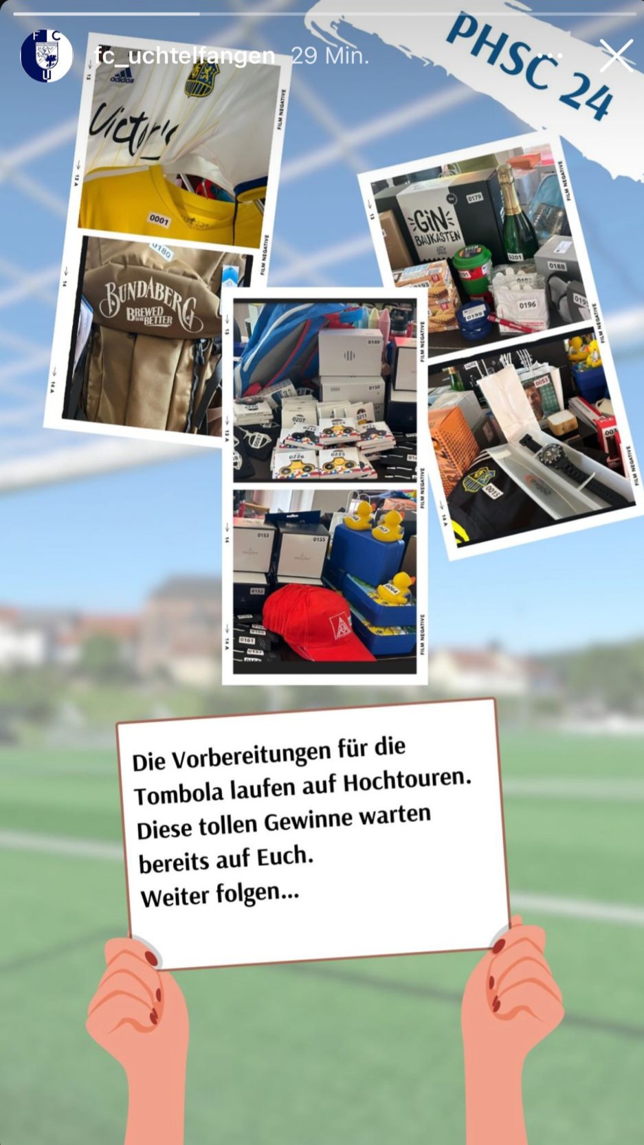 PHSC 6. Juli 2024 mit Fußball, Tombola und spannenden Attraktionen